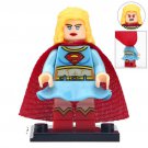Supergirl Classic Version Lego Superheroes Minifigure Block Toys