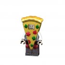 Boy With Pizza Costume Lego Custom Theme Minifigure Block Toys