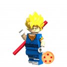 Vegeto Super Saiyan Lego Dragon Ball Anime Theme Minifigure Block Toys