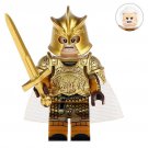 New Barristan Selmy With Golden Harness Lego Game of Thrones Minifigure Block Toys