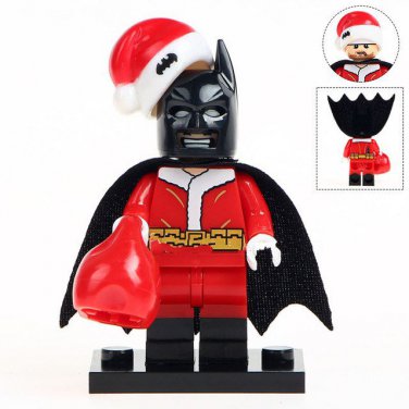 Christmas Santa Batman Lego Superheroes Minifigure Block Toys