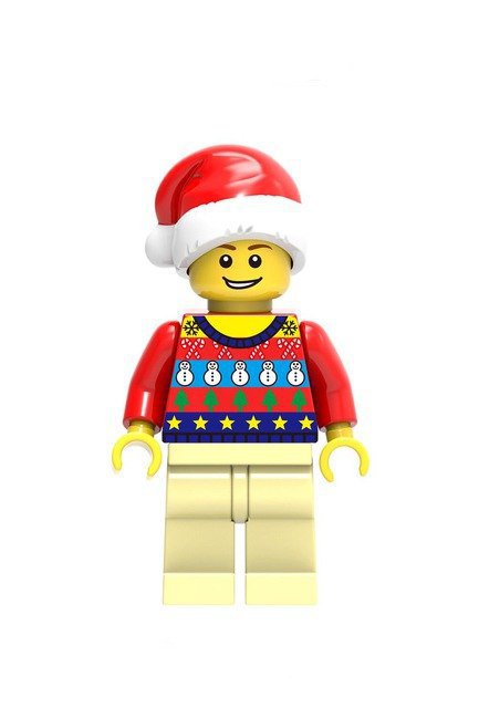 Christmas Santa Boy Lego Superheroes Minifigure Block Toys