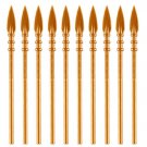 10pcs Golden Spear Accessories Lego Minifigure Building Block Toys