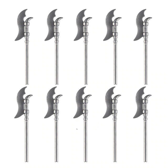 10pcs Blade Spear Accessories Lego Minifigure Building Block Toys