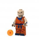 Krillin Kuririn Lego Dragon Ball Anime Theme Minifigure Block Toys