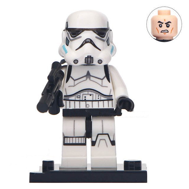 Imperial Stormtrooper Lego Star Wars Minifigure Block Toys