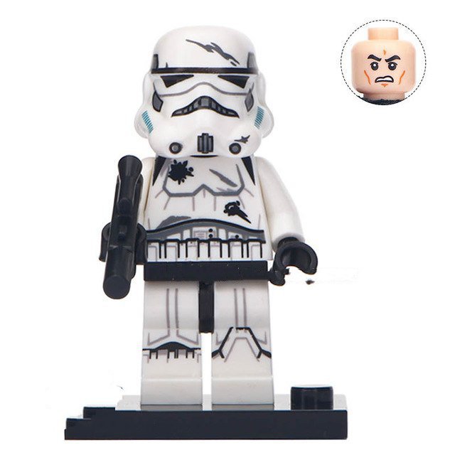 Imperial Stormtrooper After War Lego Star Wars Minifigure Block Toys
