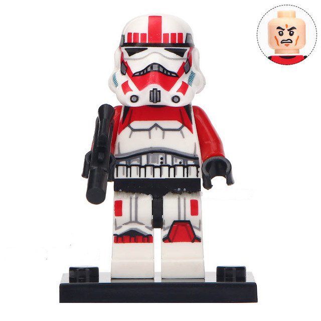 Shock Trooper Lego Star Wars Minifigure Block Toys