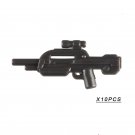 10pcs Science Fiction 0142 Gun Weapons Accessories Lego Minifigure Building Block Toys
