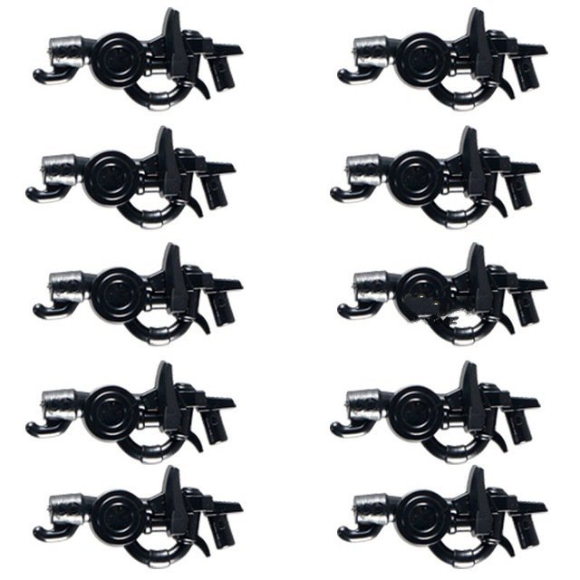 10pcs Science Fiction J0045 Weapons Star Trek Accessories Lego Minifigure Building Block Toys