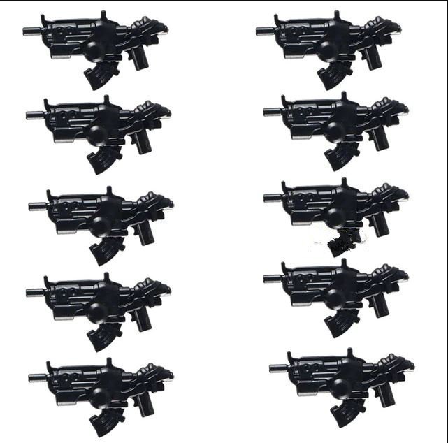 10pcs Science Fiction J0046 Weapons Star Trek Accessories Lego Minifigure Building Block Toys