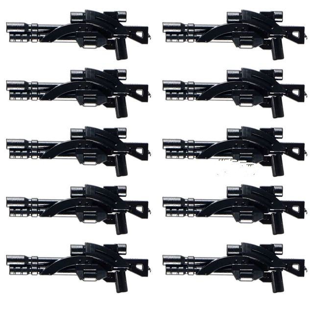 10pcs Science Fiction J0047 Weapons Star Trek Accessories Lego Minifigure Building Block Toys