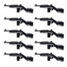 10pcs J0068 World War Heavy Rifle Gun Weapon Accessories Lego Minifigure Building Block Toys