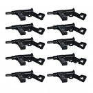 10pcs J0071 World War Heavy Rifle Gun Weapon Accessories Lego Minifigure Building Block Toys