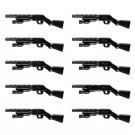 10pcs J0087 World War Heavy Rifle Gun Weapon Accessories Lego Minifigure Building Block Toys