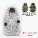 2pcs Ghillie Suit Snow Military Accessories Lego Minifigure Building Block Toys
