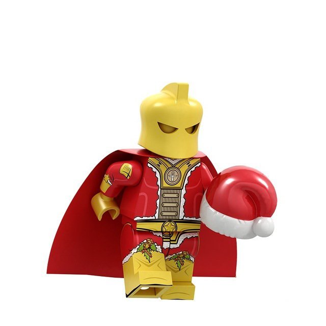 Christmas Santa Doctor Fate Lego Superheroes Minifigure Block Toys