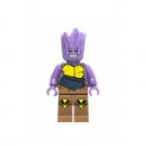 Custom Mix Groot x Thanos Lego Superheroes Minifigure Block Toys