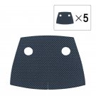 5pcs Navy Trench Coats Accessories Lego Superhero  Minifigure Building Block Toys