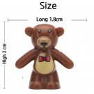 Brown Mini Bear Lego Superheroes Minifigure Block Toys