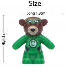 Geen Lantern Mini Bear Lego Superheroes Minifigure Block Toys