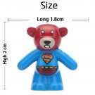 Superman Mini Bear Lego Superheroes Minifigure Block Toys