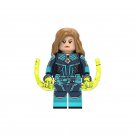 Captain Marvel Starforce suit new version Lego Avengers Superheroes Minifigure Block Toys