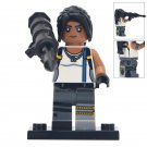 Blue Team Leader Fortnite Heroes Character Lego Minifigure Block Toys
