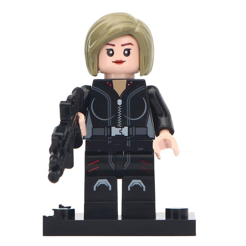Sergeant Calhoun Lego Ralph Breaks the Internet Cartoon Theme Minifigure Block Toys