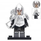 Gondorians Archer With SIlver Armor Lego Lord Of The Rings Minifigure Block Toys