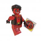 Deadpool Punk Lego Superheroes Minifigure Block Toys