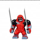 Big size Armed Deadpool Lego Superheroes Minifigure Block Toys