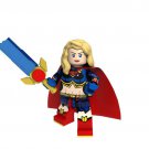 Supergirl New Version Lego Superheroes Minifigure Block Toys