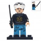 Trafalgar D. Water Law Lego One Piece Anime Theme Superheroes Minifigure Block Toys