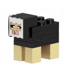 Black Dyed Sheep Minecraft Game Character Lego Minifigure Block Toys