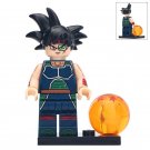 Bardock New Version Lego Dragon Ball Anime Theme Minifigure Block Toy