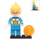 Vegeta New Version Lego Dragon Ball Anime Theme Minifigure Block Toy