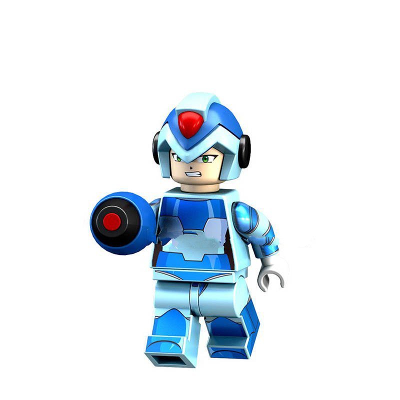 Rockman X Minitoys Mega Man Anime Theme Minifigure Block Toys