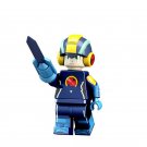 Rockman Exe Lan Hikari Lego Mega Man Anime Theme Minifigure Block Toys