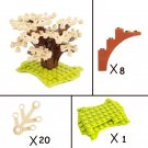 Light Pink Forest Shrubs Lego Accessories Minifigure Block Toys