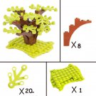 Yellow Forest Shrubs Lego Accessories Minifigure Block Toys