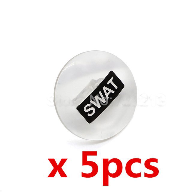 5pcs Transparent SWAT Round Shield Lego Accessories Minifigure Block Toys