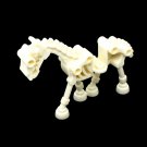 White Skeleton Horse Lego Accessories Minifigure Block Toys