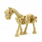 Light Brown Skeleton Horse Lego Accessories Minifigure Block Toys