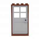 Grey Door Building Lego Accessories Minifigure Block Toys