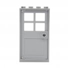 New Grey Door Building Lego Accessories Minifigure Block Toys