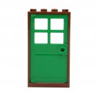 Green Door Building Lego Accessories Minifigure Block Toys