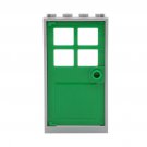 New Green Door Building Lego Accessories Minifigure Block Toys