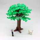 Green Leaf Big Tree Forest Lego Accessories Minifigure Block Toys