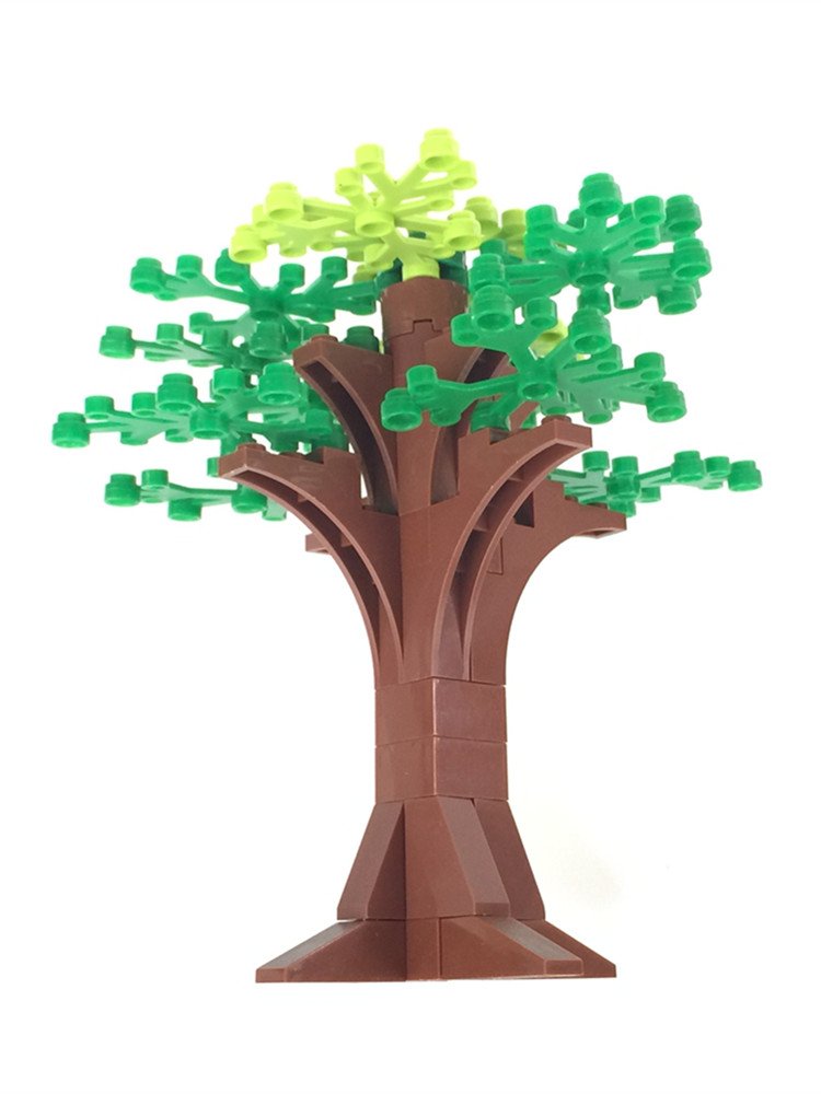 Big Tree Forest 3 Lego Accessories Minifigure Block Toys